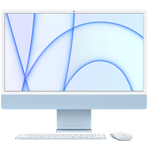 APPLE iMAC 24" M1 A2438 bleu